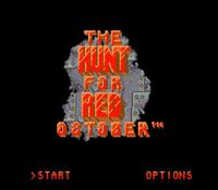 The Hunt For Red October, capture décran